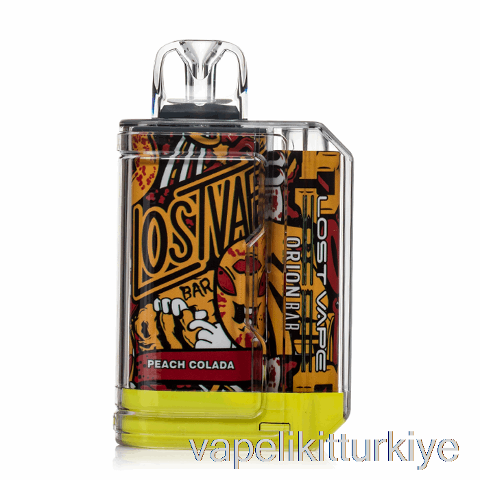 Vape Likit Kayıp Vape Orion Bar 7500 Tek Kullanımlık şeftali Koladası